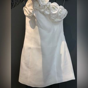 NWT White Rose Meshki Mini Dress - Size S